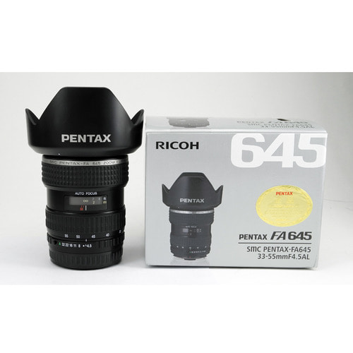 Pentax FA 645 Zoom 33-55mm F4.5 AL  (0823)