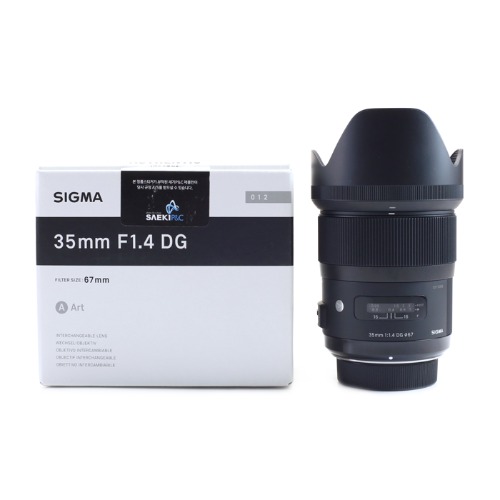 Sigma Art 35mm F1.4 DG  For 니콘  (2733)