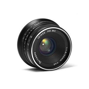 7Artisans 25mm f/1.8 Manual Focus Prime Fixed Lens Black   [진열/리퍼 50%세일]