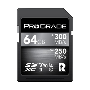 [ProGrade] SDXC UHS-II V90 300R 64GB
