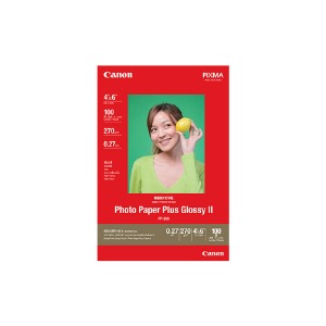 [CANON] Plus Glossy II 광택지 PP-208, 4 x 6, 100매
