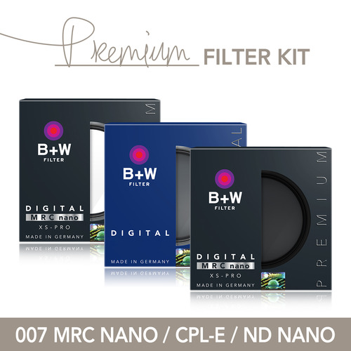 B+W Premium KIT 77mm[007 NANO + CPL-E + ND NANO(선택가능)]