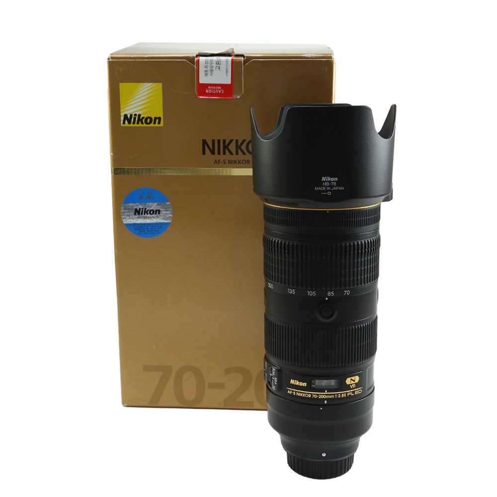 니콘 AF-S 70-200mm F2.8E FL N VR - 정품 (4838)