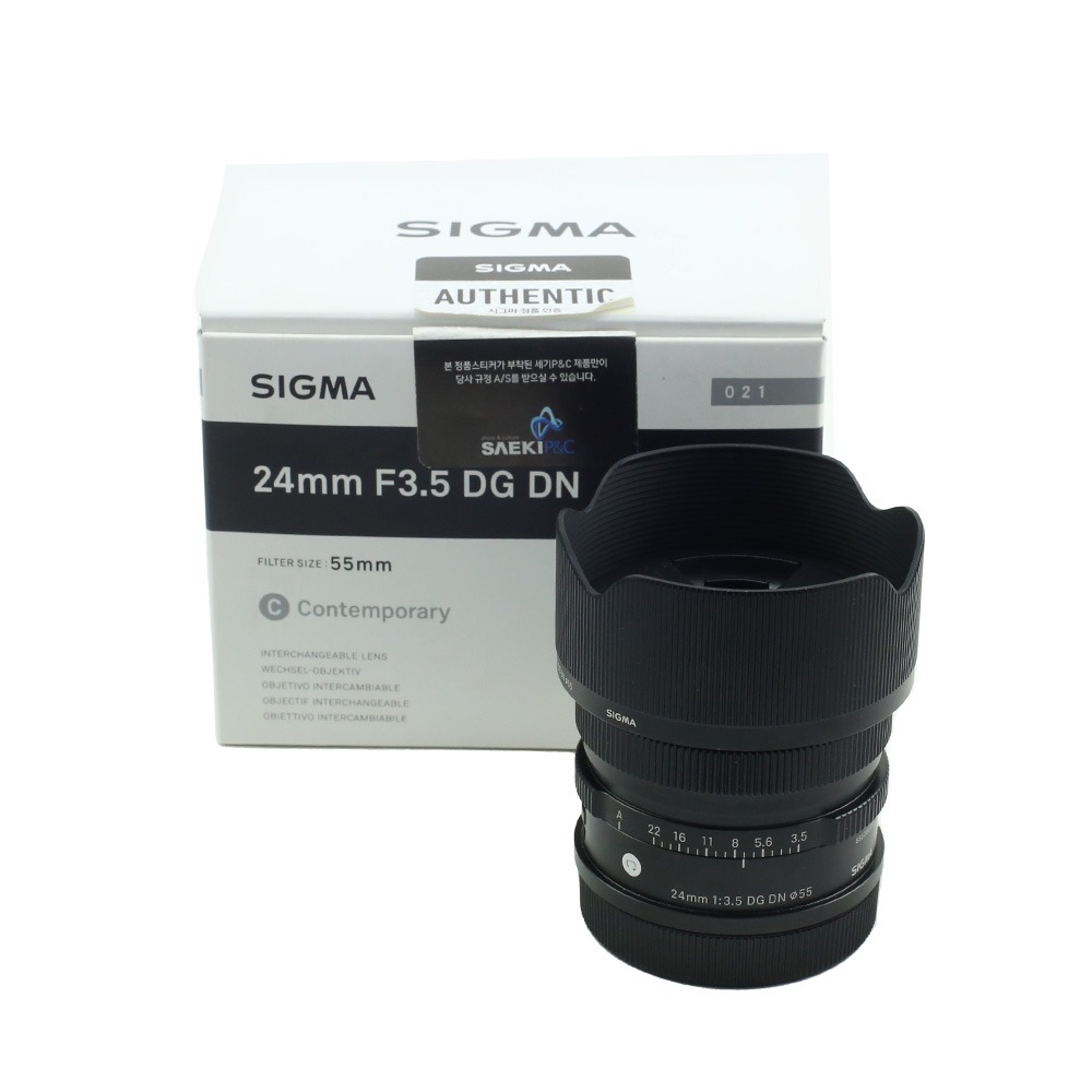시그마 C 24mm F3.5 DG DN - L 마운트 , 정품 (4889)