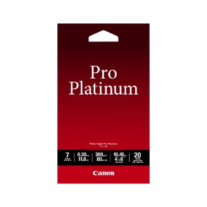 [CANON] Pro Platinum 광택지 PT-101, 4 x 6, 20매
